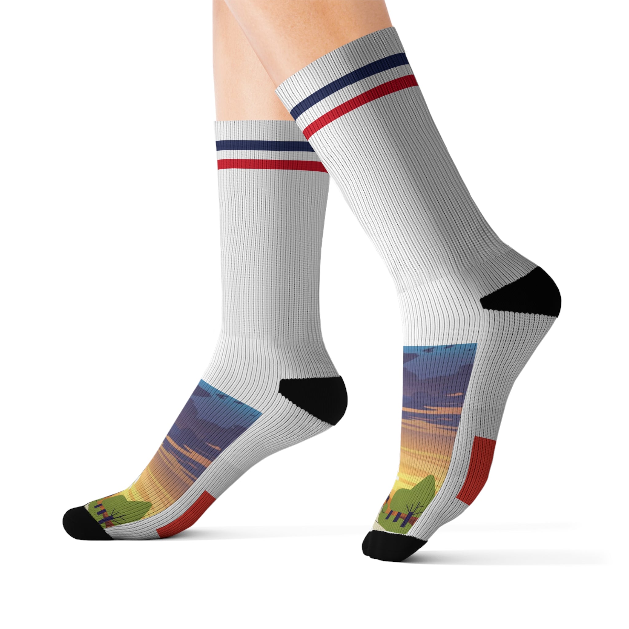 France Eiffel Tower Socks