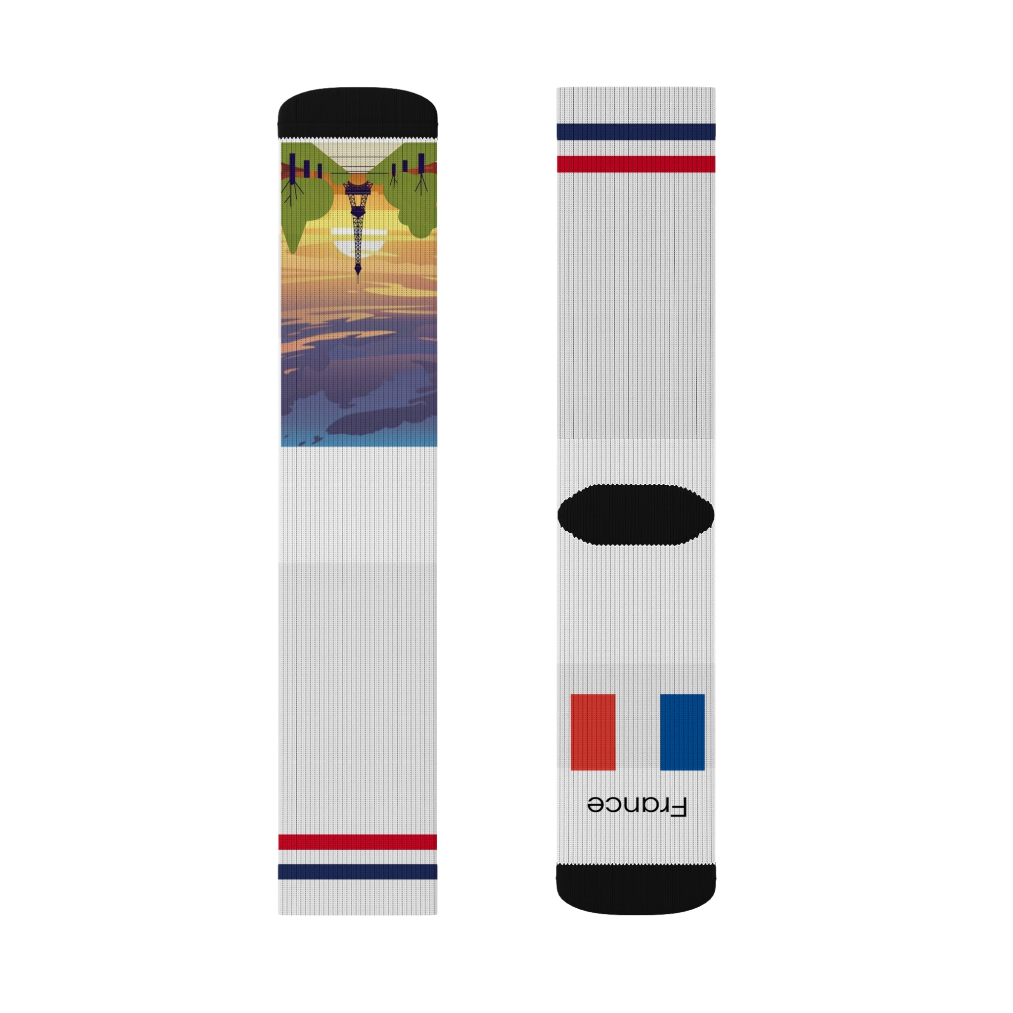 France Eiffel Tower Socks