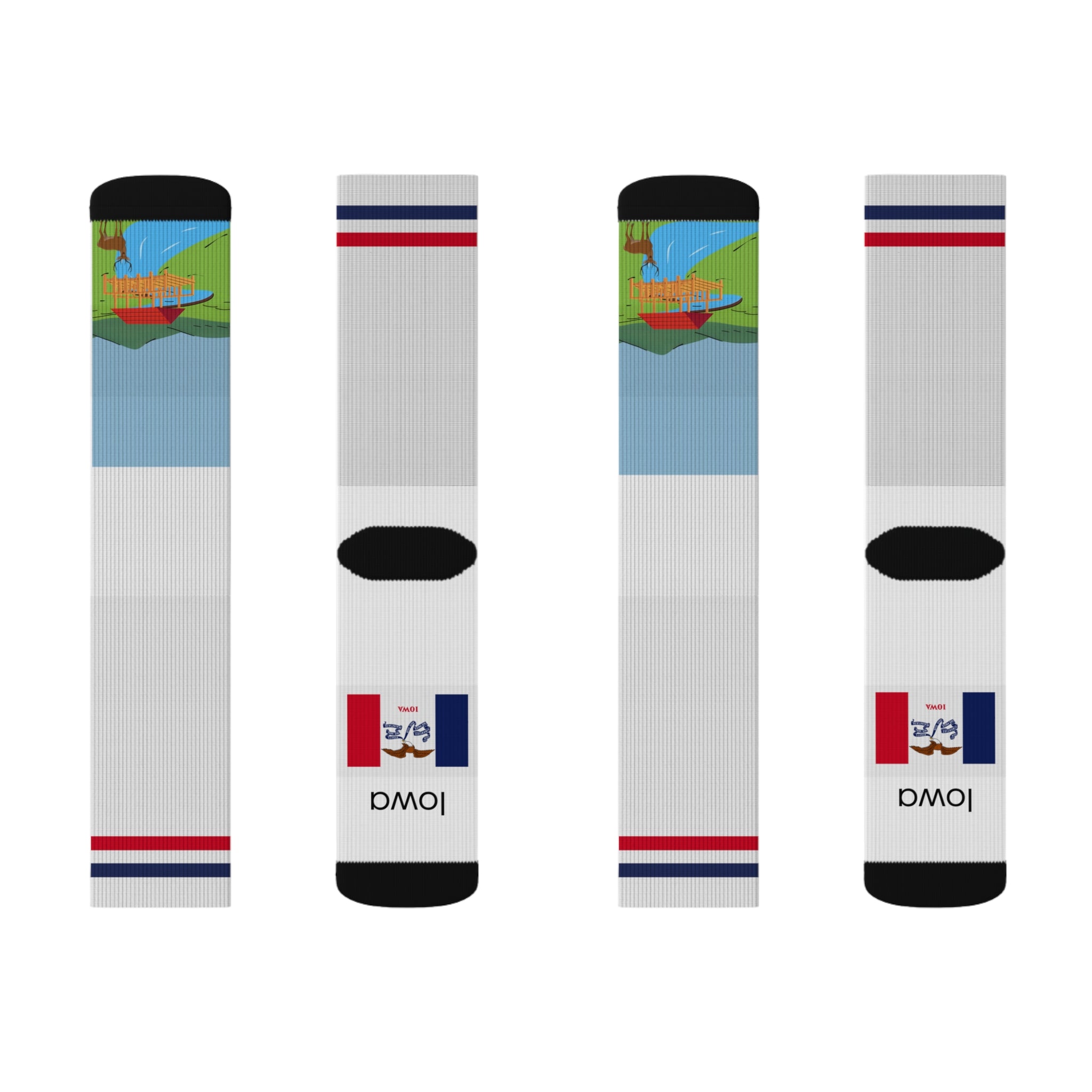 Iowa Heartland Socks