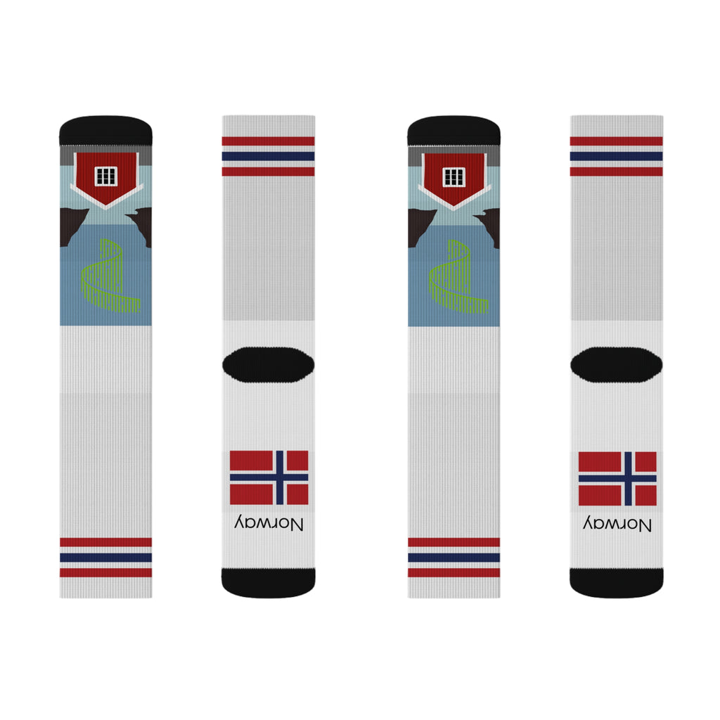 Norway Polar Light Socks