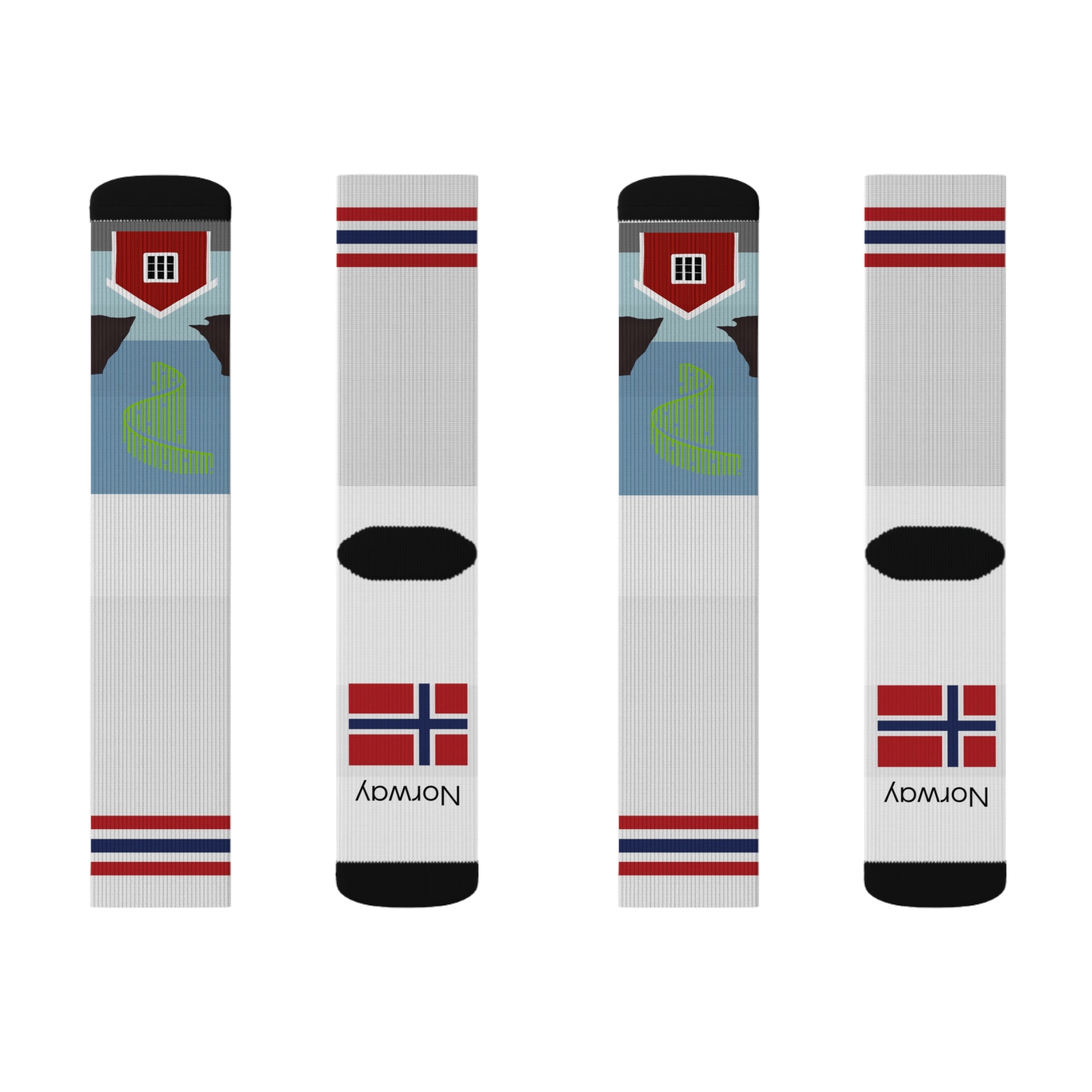 Norway Polar Light Socks