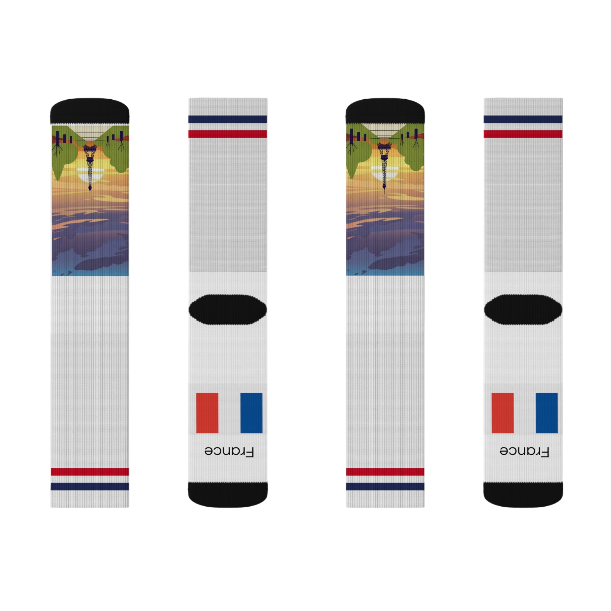 France Eiffel Tower Socks