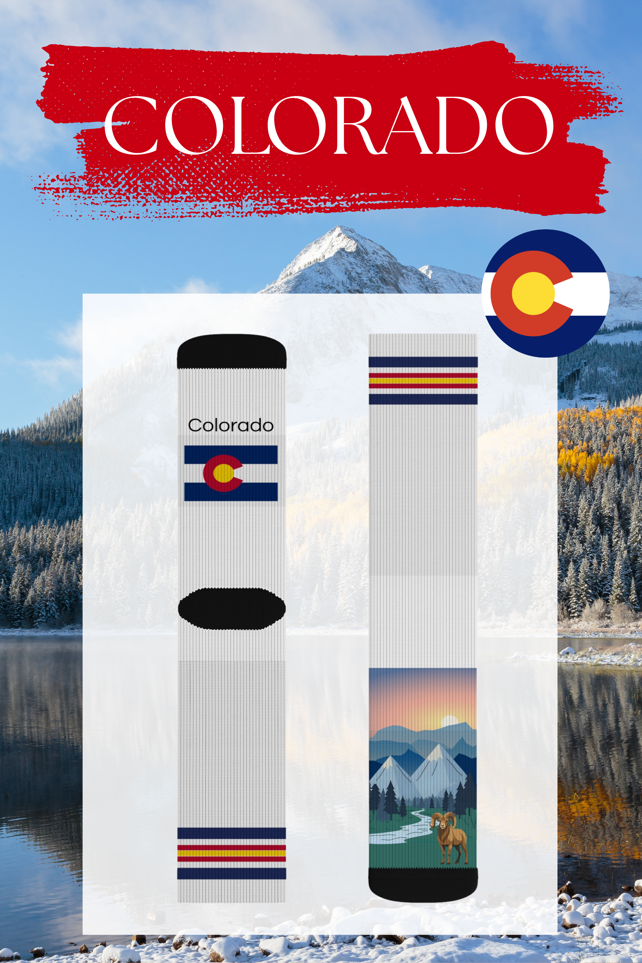 Colorado Peaks Socks