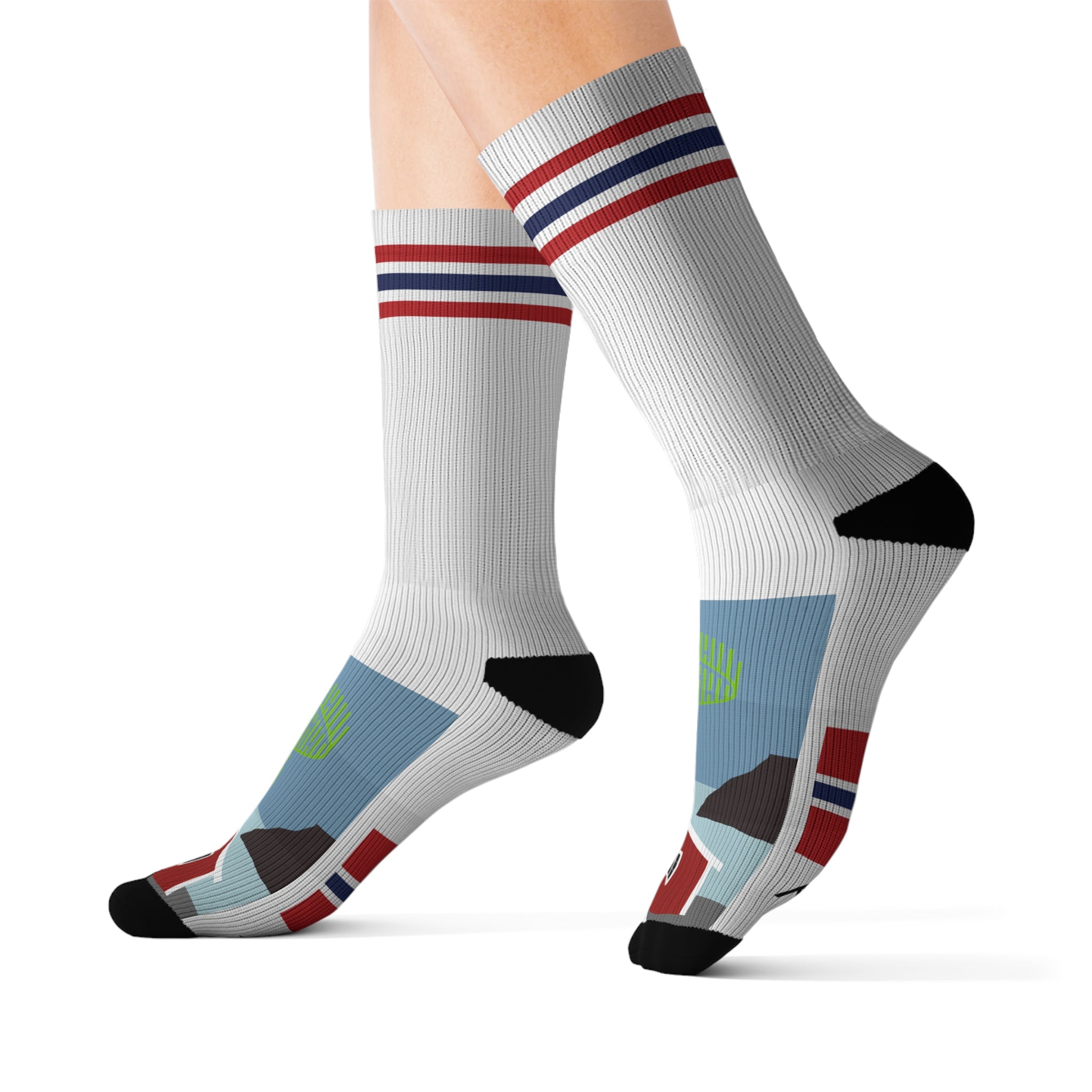 Norway Polar Light Socks