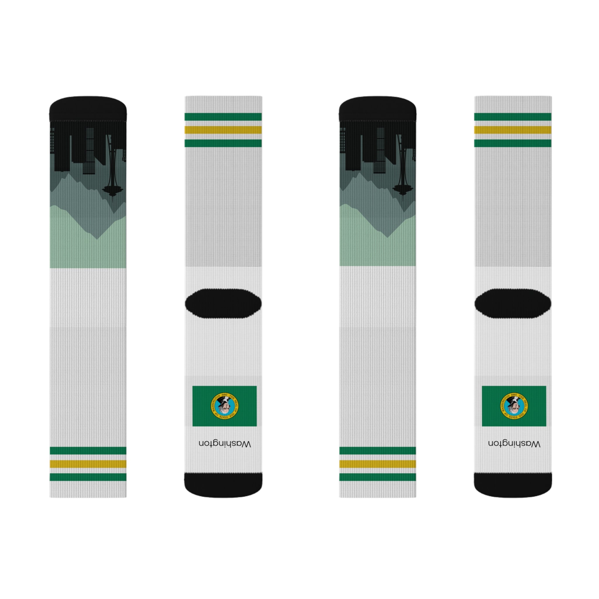 Washington Skyline Socks