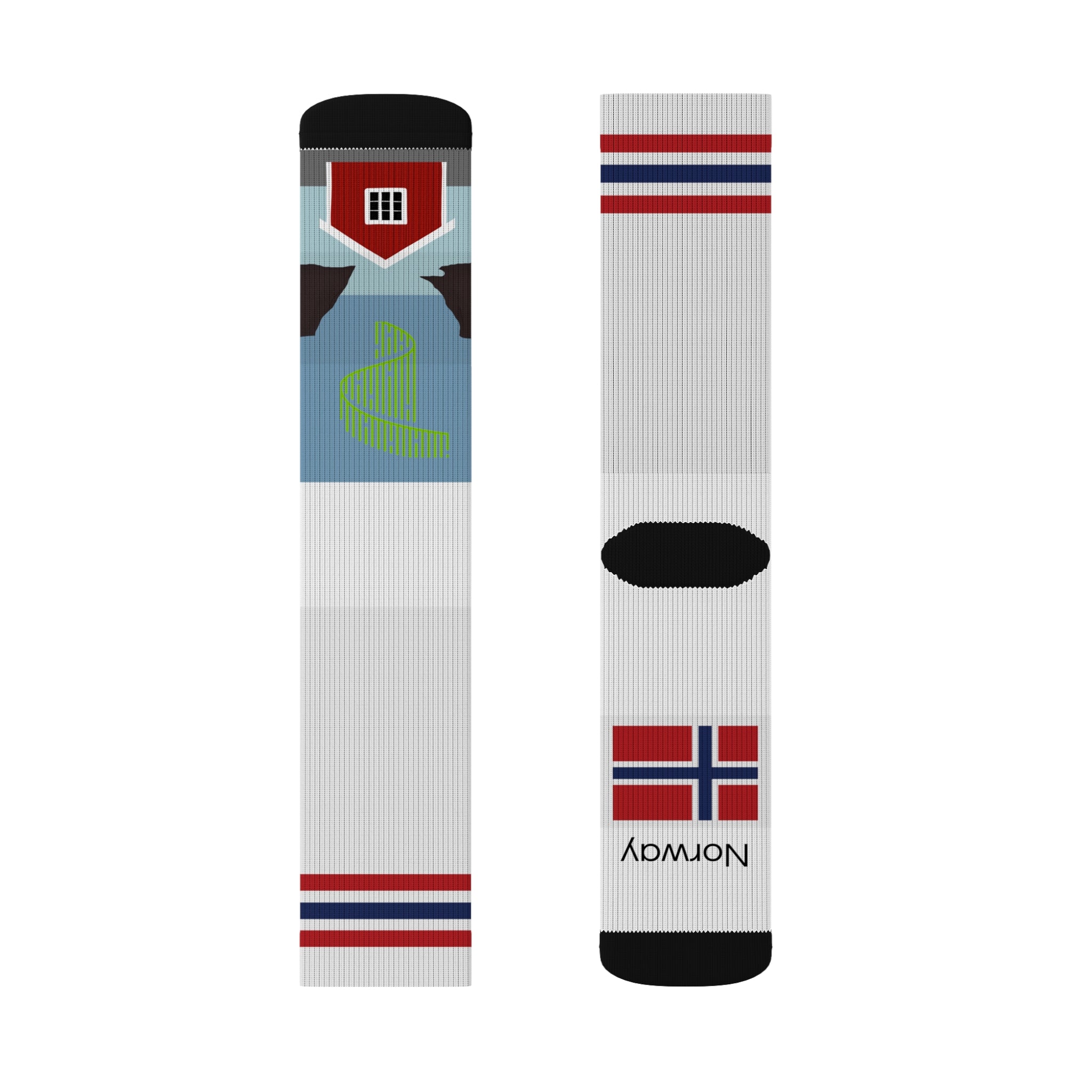 Norway Polar Light Socks